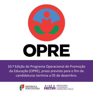 10.ª edição do OPRE - Candidaturas até 5 dezembro 2025