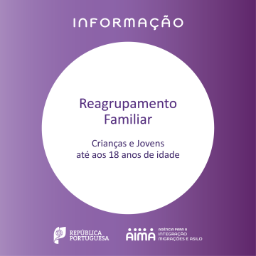 A AIMA informa: Reagrupamento familiar