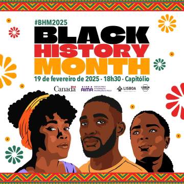 Vamos celebrar o “Black History Month” a 19 de fevereiro!