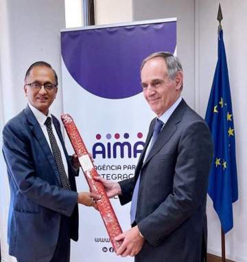 Embaixador do Nepal visita AIMA