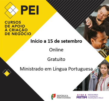 Curso de Apoio à Criação de Negócios começa dia 15 de setembro!