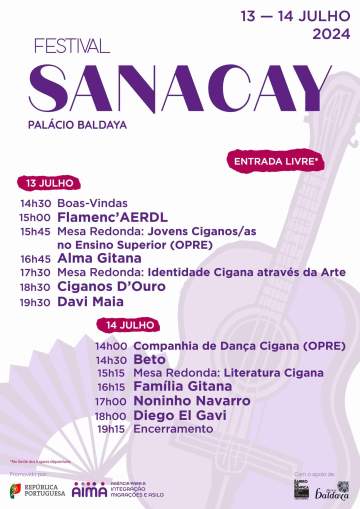 Festival Sanacay: celebração e promoção da Cultura Cigana Portuguesa