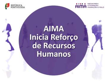 Reforço de Recursos Humanos tem início em Maio
